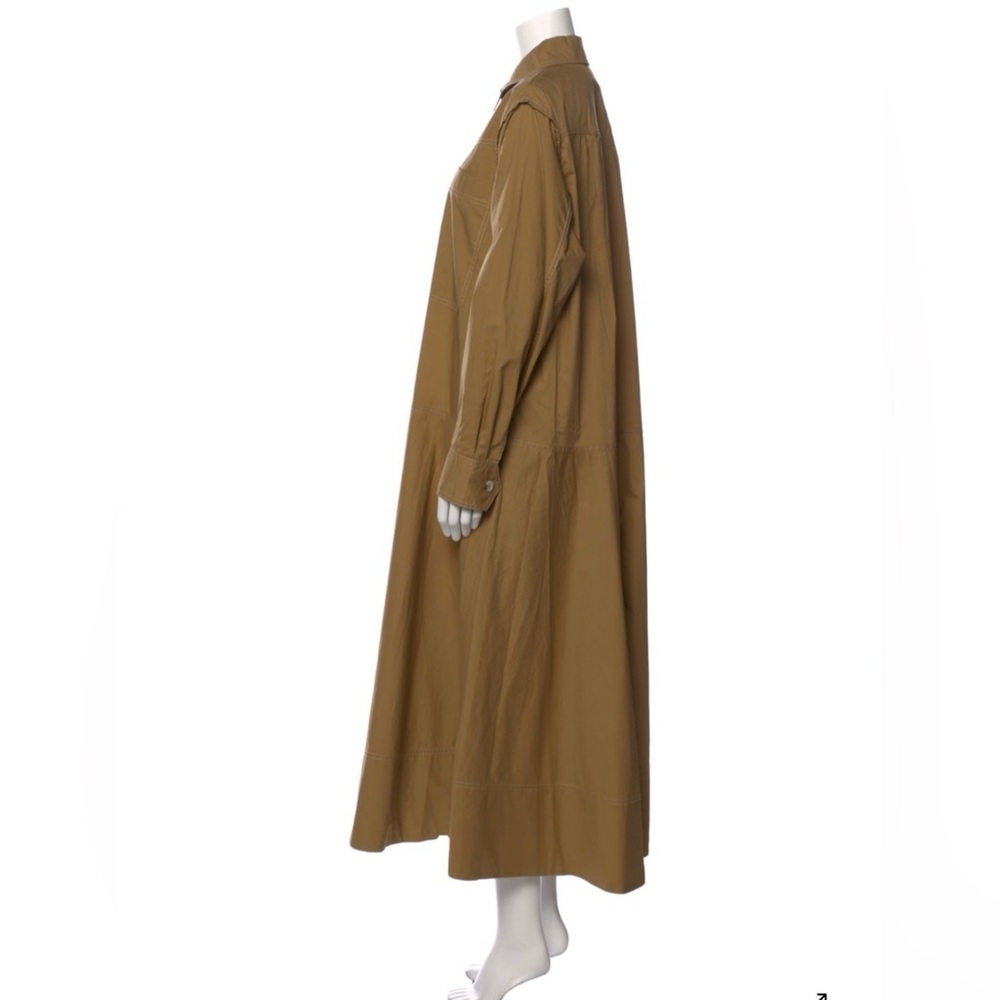 Lee Mathews Tan Long Sleeve Dress - Picture 2 of 8